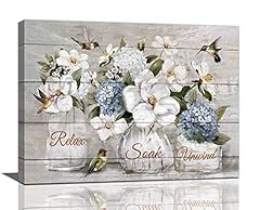 Farmhouse flower bathroom for sale  Delivered anywhere in USA 