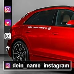 Instagram aufkleber name gebraucht kaufen  Wird an jeden Ort in Deutschland