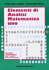 Elementi analisi matematica usato  Spedito ovunque in Italia 