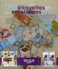 étiquettes enveloppes scrapbo d'occasion  Livré partout en Belgiqu