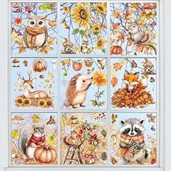 Fensterbilder herbst selbstkle gebraucht kaufen  Wird an jeden Ort in Deutschland