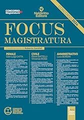 Focus concorso magistratura usato  Spedito ovunque in Italia 