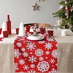 Christmas table runners for sale  Delivered anywhere in UK