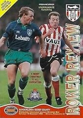 Sunderland derby county for sale  Delivered anywhere in UK
