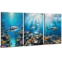 Beach dolphin wall for sale  Delivered anywhere in USA 