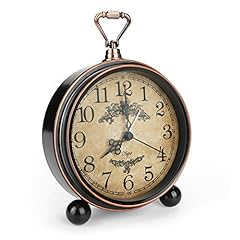 Allnice 5.3" Vintage Shelf Clock, Silent Non-Ticking Table Clock Shelf Decor Desk Alarm Clock, Battery Powered | Quartz Movement | Arabic Numerals for sale  Delivered anywhere in Canada