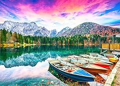 Fusine lakes puzzle usato  Spedito ovunque in Italia 