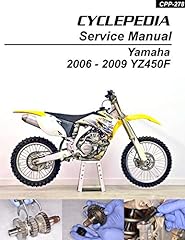 Cyclepedia yamaha yz450f for sale  Delivered anywhere in USA 
