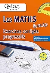 Mathématiques collège exerci d'occasion  Livré partout en France