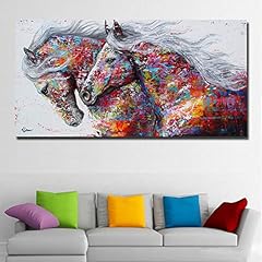 Faicai Art Animal Wall Art Canvas Prints Colorful Abstract for sale  Delivered anywhere in Canada