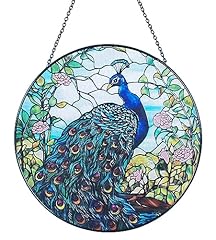 Peacock decor suncatcher for sale  Delivered anywhere in USA 