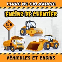 Livre coloriage engins d'occasion  Livré partout en France