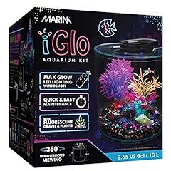 Used, Marina iGlo 10L Aquarium Fish Tank Kit with Remote for sale  Delivered anywhere in UK
