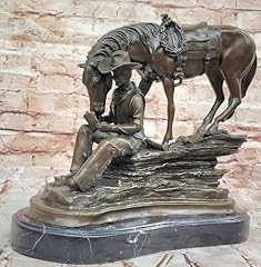 Frederic remington bronze for sale  Delivered anywhere in USA 
