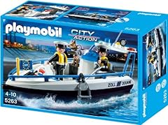 Playmobil 5263 zollboot gebraucht kaufen  Wird an jeden Ort in Deutschland