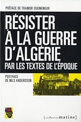 Résister guerre algérie d'occasion  Livré partout en France
