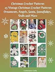 Christmas crochet patterns for sale  Delivered anywhere in USA 