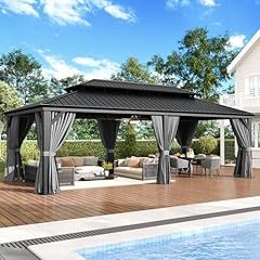 Aoxun hardtop gazebo for sale  Delivered anywhere in USA 