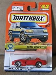 Mattel 2000 matchbox usato  Spedito ovunque in Italia 