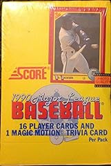 Score 1990 baseball for sale  Delivered anywhere in USA 