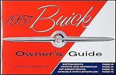 1957 buick owners for sale  Delivered anywhere in USA 