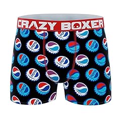 CRAZYBOXER Pepsi Men's Boxer Briefs, Cbpep0101caps, for sale  Delivered anywhere in Canada