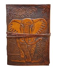 Elephant leather journal for sale  Delivered anywhere in USA 