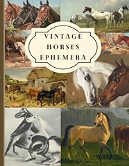 Vintage horses ephemera for sale  Delivered anywhere in USA 