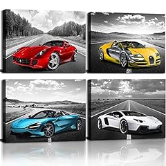 Car poster decor for sale  Delivered anywhere in USA 