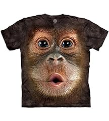 Used, The Mountain Unisex-Adult's Big Face Baby Orangutan, Black, 2XL for sale  Delivered anywhere in Canada