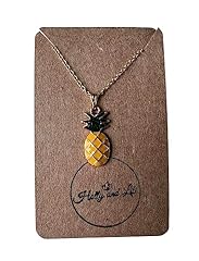 Pineapple necklace pineapple for sale  Delivered anywhere in UK