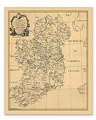 Vintage map ireland for sale  Delivered anywhere in USA 