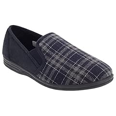 Mens navy check for sale  Delivered anywhere in UK