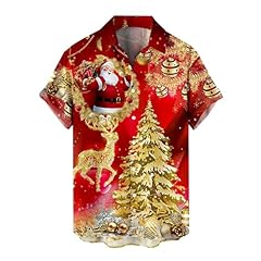 Christmas shirt men for sale  Delivered anywhere in UK