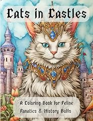 Cats castles coloring d'occasion  Livré partout en France