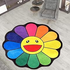 Sunflower area rug for sale  Delivered anywhere in USA 