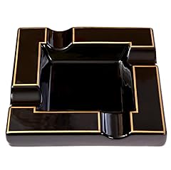 Cigar ashtrays black for sale  Delivered anywhere in USA 