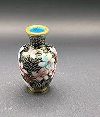 Cina cloisonne vaso usato  Spedito ovunque in Italia 