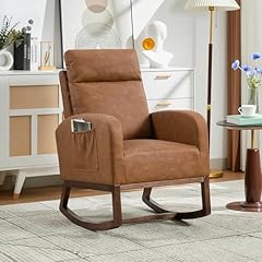Leather glider chair for sale  Delivered anywhere in USA 