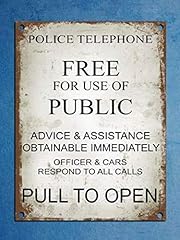 Police phone box for sale  Delivered anywhere in UK