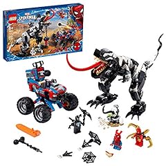 LEGO Marvel Spider-Man Venomosaurus Ambush 76151 Building Toy with Superhero Minifigures; Popular Holiday and Birthday Present for Kids who Love Spider-Man Construction Toys, New 2020 (640 Pieces) usato  Spedito ovunque in Italia 