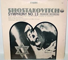 Shostakovich symphony premiere for sale  Delivered anywhere in USA 