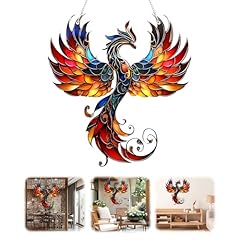Phoenix suncatcher stained for sale  Delivered anywhere in UK