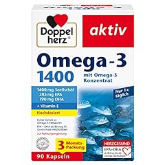 Doppelherz Omega-3 1400 mg – Hochdosiertes Omega-3-Konzentrat gebraucht kaufen  Wird an jeden Ort in Deutschland