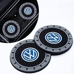 2pcs car coasters for sale  Delivered anywhere in UK