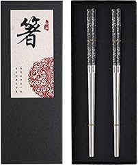 Stainless steel chopsticks for sale  Delivered anywhere in USA 