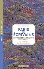 Paris écrivains refuges d'occasion  Livré partout en France
