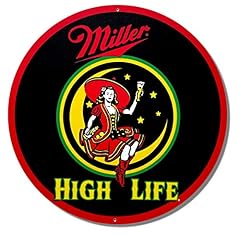 Vintage signs miller for sale  Delivered anywhere in USA 