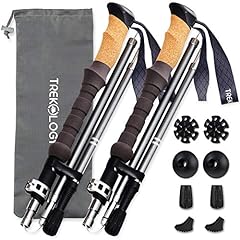 Trekology TrekZ Cork Handle Hiking Sticks Walking Poles for sale  Delivered anywhere in UK