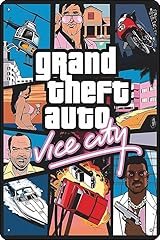 Poster vice city usato  Spedito ovunque in Italia 